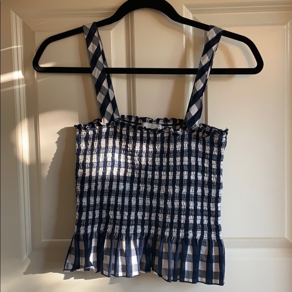 Ten Sixty Sherman Gingham Top